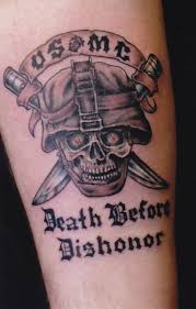 Pin By Danny Mullins On Death Before Dishonor Tattoo In 2020 Usmc Tattoo Marine Corps Tattoos Death Before Dishonor Tattoo