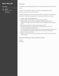 Director, BI Cover Letter