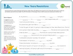 Resolutions How To Set Family Goals Mom It Forward Printable Mad Libs New Years Resolution Printables Free Kids