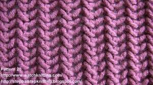 Knitting machines can successfully mimic many of the processes performed by hand knitting enthusiasts. Herringbone Stitch Free Knitting Patterns Stitch 20 Youtube