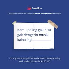 If that is not enough, we have got 6 copies to give out to 6 lucky readers. Soundfren On Twitter Enjoykuis Serbakuis Infokuis Duniakontes Infokuisnetwork Kuis Kuisberhadiah Giveaway Soundfren Findyourfren