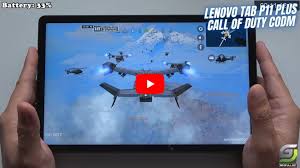 Lenovo Tab P11 Plus test game Call of ...