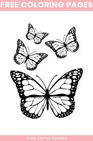 Free Printable Butterfly Coloring Pages For Adults Coloringpages Freeprintable Butter Butterfly Coloring Page Butterfly Tattoo Designs Insect Coloring Pages