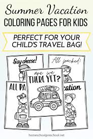 Find out the best destinations for your summer vacation, based on your personality and interests. Free Printable Summer Vacation Coloring Pages For Kids
