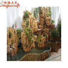 F92554 fiberglass production european lion fountain 2'x3'x78h $1,549. Guangzhou Manufacturer Fiberglass Artificial Rock Mini Waterfall Imitation Stone Fake Pool Fountains Park Garden Decor Wholesale Buy Fiberglass Rock Waterfall Artificial Rock Waterfall Mini Waterfall Product On Alibaba Com