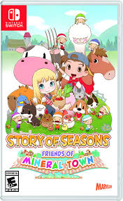 Friends of mineral town' remake. Amazon Com Story Of Seasons Friends Of Mineral Town Nintendo Switch Marvelous Usa Inc Xseed Video Games