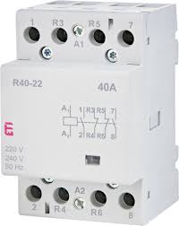 A relay is an electrically operated switch. R 40 22 230v Etigroup