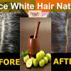 Henna mixed with amla will give your hair dark chocolaty color and prevent hair from turning grey. 1