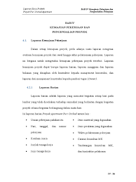 Kumpulan file laporan proyek harian. Bab Iv Pengendalian Kemajuan Proyek