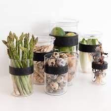 These bodum jars are also available in other colours such as white, lime green, and red i believe but my set is all black as it looks particularly classy arranged on my shelf or in the pantry. Bodum 12 Piece Black Clear Presso Storage Jar Set Temple Webster