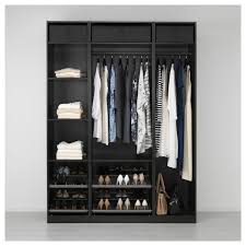Pax Kleiderschrank Schwarzbraun Ikea Pax Kleiderschrank Kleiderschrank Kleiderschrank Ohne Turen