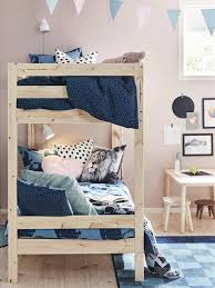 Mydal Bunk Bed Frame Pine Twin Ikea In 2021 Ikea Bunk Bed Bunk Beds Kids Bedroom Designs