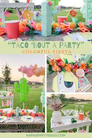 Travel themed grad party ideas. Kara S Party Ideas Taco Bout A Party Colorful Fiesta Kara S Party Ideas