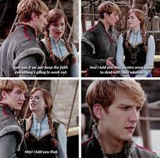 Young and beautiful (ost великий гэтсби). Anna And Kristof Are Adorable True And His Face Here Is Great They Cast Kristoff Well Once Upon A Time Funny Once Upon A Time Snow And Charming