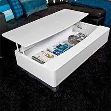 Modern einrichten mit möbeln und wohntrends von hardi. Lounge Zone Design Couchtisch Wohnzimmertisch Kaffeetisch Box Hochglanz Weiss 120cm Stauraum 7407 Amazon De Kuche Haushalt Wohnen