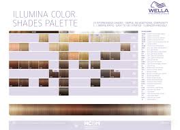 Wella Professionals Illumina Color Shades Palette 34 Shades