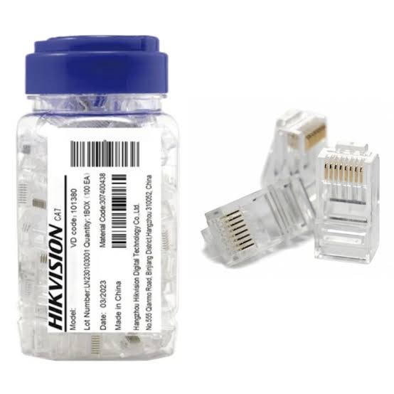 Plus Rj45 Hikvision Cat6