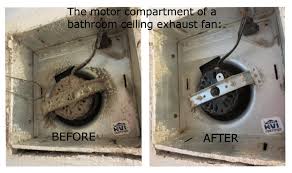 is your bathroom exhaust fan working