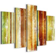 Quadros Decorativos Sala listras amarelas - Placas Decorativas 128x60cm |  Conspecto