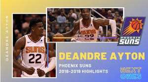 In the end, he committed to play with the arizona wildcats at the university of. Deandre Ayton Phoenix Suns Rookie Highlights No 1 Pick Of The 2019 Nba Draft Pick Youtube