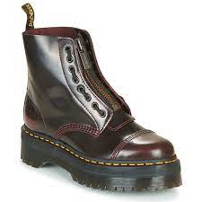 Retirez les lacets de vos chaussures. Dr Martens Sinclair Bordeaux Kostenloser Versand Spartoo De Schuhe Boots Damen 183 20