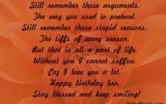 Birthday Message To My Brother Who Died Happy Birthday Quotes