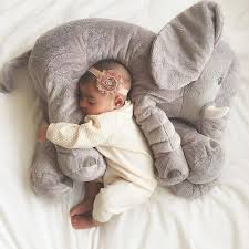 5 Color 60 40 Cm Plush Stuffed Animal Elephant Baby Sleeping Back Cushion Baby Comfort Doll Toy In 2020 Newborn Pictures Girl Girl Stuffed Animals Baby Sleep