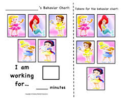 Disney Baby Princess Token Behavior Chart