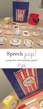 Speech Pop Speech Therapy Activities Articulation Speech Pathology Activities Speech Therapy Games