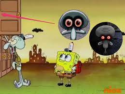 He really got it from trying to open man ray: Terrifying Squidward S Suicide Reference Aired On Latest Spongebob