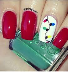 15 Christmas Lights Nail Art Designs Ideas Stickers 2015 Xmas Nails 2 Jpg 500 534 Pixels Xmas Nails Cute Christmas Nails Christmas Nails Diy