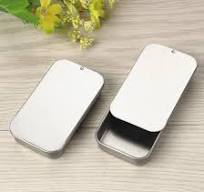 [Hot Item] Lipstick Tin Box Lip Balm Tins Sliding Tin Boxes