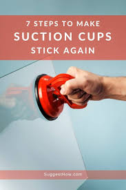 How To Make Suction Cups Stick Again Suction Cupping How To Make Cup