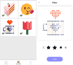 Wiskalon ohne rahmen malen nach zahlen kits für erwachsene kinder anfänger diy ölgemälde kits kostenlose lieferung bei ihrer ersten bestellung mit versand durch amazon. Pixel Art Malen Nach Zahlen Android App Download Chip