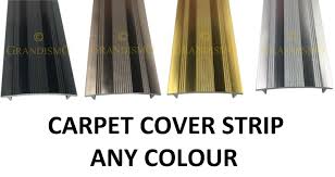 Manufacturing time required for bronze anodized finish. 9ft Long Extra Wide 61mm Carpet Cover Strip Door Bar Trim Threshold Metal Ebay