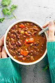 Vegan Red Kidney Bean Soup Recipe Sprouting Zen Recipe Kidney Bean Soup Bean Soup Recipes Red Kidney Beans Recipe Vegan