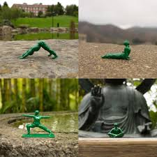 Go on to discover millions of awesome videos and pictures in thousands of other categories. Yoga Joes Plastic Green Soldiers Practicing Yoga Photo Yoga Popular Yoga Poses