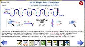 Sample Ripplefold Visual Instructions Designed To Make The Ripplefold Drapery And Curtain Pleating Ripplefold Draperies Ripple Fold Drapes Ripplefold Curtains