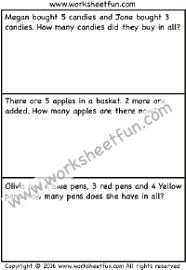 How many dogs are there in all? Addition Word Problems Free Printable Worksheets Worksheetfun