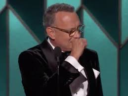 Tom hanks believes the class of 2020 has what it takes to rebuild the world after the devastating coronavirus pandemic. Golden Globes 2020 Tom Hanks Chokes Up During Emotional Speech
