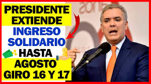 Los hogares beneficiarios del programa ingreso solidario que fueron suspendidos por cobrar un giro de devolución del iva podrán volver a recibir el pago bajo algunas condiciones. Confirmado Presidente Extiende Ingreso Solidario Hasta Agosto Giro 16 Y 17 Video En Contexto