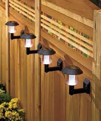 There are a lot of products in the marketplace but durable and waterproof solar fence lights can be used frequently in outdoor spaces. Mountable Solar Lights Perfect For Hanging On A Fence Landscape Lighting Design Outdoor Lighting Design Backyard Lighting