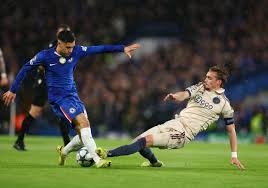 Ajax crumble again in Europe as Taylor sees red against Chelsea