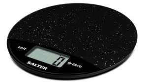 Depending on how often you use your scale, the batteries could last for a few months or even years. Buy Salter Round Marble Digital Kitchen Scale Black Kitchen Scales Argos