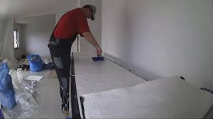 Decke Tapezieren Alleine Und Ohne Hilfe Youtube