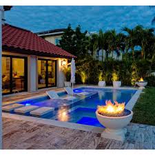 Margo Garden Products 1 4 In 20 Lb Cobalt Blue Reflecitive Fire Glass Dfg20 R02 The Home Depot Backyard Pool Designs Swimming Pools Backyard Backyard Pool Landscaping