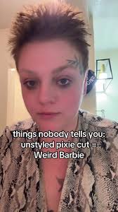 Unstyled Shaggy Pixie Cut