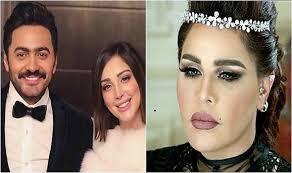 نشرت الفنانة ميرهان حسين صورًا تجمع الفنان تامر حسني بزوجته الفنانة بسمة بوسيل، عبر حسابها الرسمي بموقع إنستجرام. Ø£Ø­Ù„Ø§Ù… ØªØªØ¯Ø®Ù„ Ù„Ù„ØµÙ„Ø­ Ø¨ÙŠÙ† ØªØ§Ù…Ø± Ø­Ø³Ù†ÙŠ ÙˆØ²ÙˆØ¬ØªÙ‡ Ø¨Ø³Ù…Ø© Ø¨ÙˆØ³ÙŠÙ„ Ù‡Ø±Ù…Ø² Ù†ÙŠÙˆØ²
