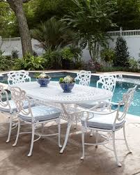 Brown Jordan Day Lily Oval Outdoor Dining Table Outdoor Furniture Sale Metal Patio Furniture Lounge Chair Outdoor