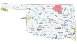It contains 31,286 acres of which 30,710 acres are in oklahoma.the grassland is managed by the cibola national forest, which also manages the rita blanca national grassland in. Oklahoma State Map Places And Landmarks Gis Geography
